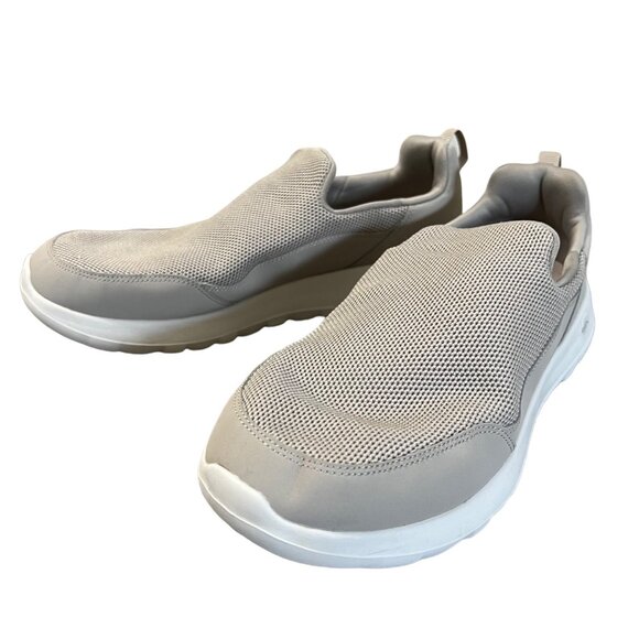 Skechers Mens Taupe Go Walk Gen 5 Slip On Loafer Comfort Shoes Size 9 - Picture 1 of 8